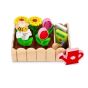 Дървена играчка - Моята цветна градина, Lelin Toys