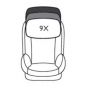 Lorelli Детско столче за кола Iris Isofix, Brittany Blue 9-36 кг.