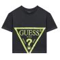 Детска къса тениска с лого Guess