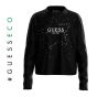 Guess Плътна блуза с дълъг ръкав ECO Black