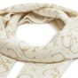 Guess Комплект шал и шапка за момиче CREAM WHITE