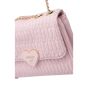 Guess Капитонирана чанта за рамо Love POUF PINK