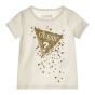 Guess Детска тениска за момиче Cream White