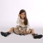 Guess Детска тениска за момиче Cream White