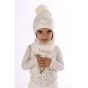 Guess Детска тениска за момиче Cream White