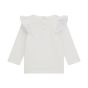 Guess Официална детска блуза с харбали Pure White