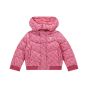 Guess Детско преходно яке с качулка за момиче GJ DIAGONAL CORAL