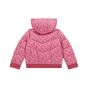 Guess Детско преходно яке с качулка за момиче GJ DIAGONAL CORAL