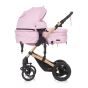 Chipolino Детска комбинирана количка "КАМЕА", Розова вода
