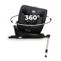 Kinderkraft Столче за колаi -360 i-size, Black