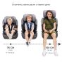 Kinderkraft Бустерна седалка Comfort up i-size, Happy Shapes
