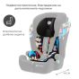 Kinderkraft Бустерна седалка Comfort up i-size, Happy Shapes