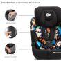 Kinderkraft Бустерна седалка Comfort up i-size, Happy Shapes
