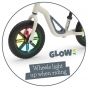 Светещо колело за балансиране Chillafish Charlie GLOW, Бежов