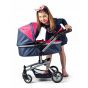 Детска многофункционална количка за кукли, Котета, 2 в 1