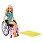 Кукла Mattel BARBIE Fashionistas 165 с инвалидна количка 3402294