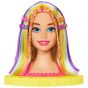 Кукла за прически Mattel Barbie Totally Hair Neon Rainbow Deluxe 20+ аксесоара