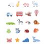 Lelin Toys, Игра Лото, за тактилни усещания, Докосни и съпостави