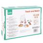 Lelin Toys, Игра Лото, за тактилни усещания, Докосни и съпостави