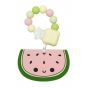 Loulou LOLLIPOP Голяма силиконова гризалка с клипс Watermelon