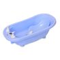 LORELLI Вана 88 см с оттичане + термометър + подложка за къпане, Синя