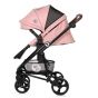 Lorelli Детска количка CRYSTA + чанта 3в1, Blossom Pink