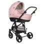 Lorelli Детска количка CRYSTA + чанта 3в1, Blossom Pink