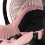 Lorelli Детска количка CRYSTA + чанта 3в1, Blossom Pink