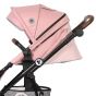 Lorelli Детска количка CRYSTA + чанта 3в1, Blossom Pink