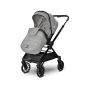 Lorelli Детска количка REYA 3в1 с реверсивна дръжка, Grey