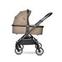 Lorelli Детска количка REYA 3в1 с реверсивна дръжка, Brown