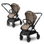Lorelli Детска количка REYA 3в1 с реверсивна дръжка, Brown