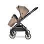 Lorelli Детска количка REYA 3в1 с реверсивна дръжка, Brown
