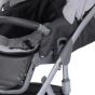Lorelli Детска комбинирана количка RIMINI Premium, Grey Stars