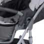 Lorelli Детска комбинирана количка RIMINI Premium, Black Stars