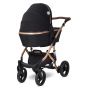 Lorelli Детска комбинирана количка RIMINI Premium, Black Stars