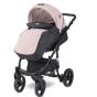 Lorelli Детска комбинирана количка RIMINI Premium, Cameo Rose Stars