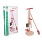 Дървен комплект за почистване, Малката домакиня, Lelin Toys