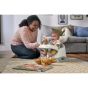 Mamas & Papas Столче за пода и за хранене с активна табла Baby Bug - Clay