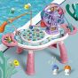 Игра с рибки Fishing Plate с виенско колело, розова