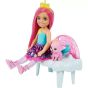 Кукла Mattel Barbie Dreamtopia Chelsea Кукла Челси с коте и аксесоари