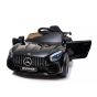 Лицензирана детска акумулаторна кола Mercedes GTR AMG, черен
