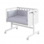 MICUNA Трансформираща се мебел YOU&ME MO-1838 Бебешко легло-Пейка-Бюро бял цвят