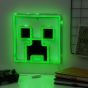 Minecraft Стенна лампа Neon Creeper