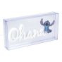 Stitch LED неонова лампа Ohana