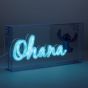 Stitch LED неонова лампа Ohana