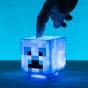  Minecraft Лампа Creeper синя