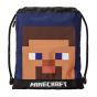 Minecraft Ученическа спортна торба Steve 2022