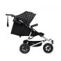 Mountain Buggy Детска количка за близнаци Duet V3 Grid черно и бяло каре