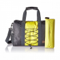 Mountain Buggy Чанта за количка с халки, сиво и жълто